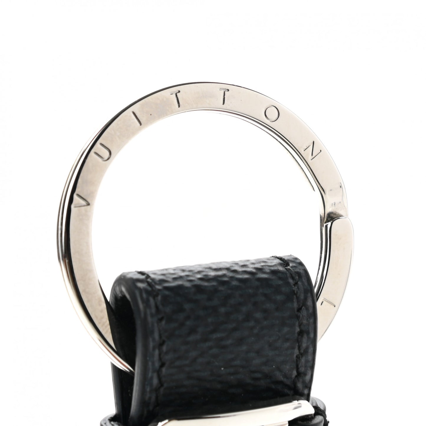 Damier Graphite LV Dragonne Key Holder