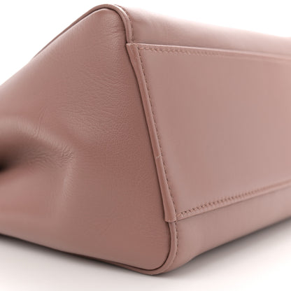 Fendi Nappa Colorblock Mini Peekaboo Iconic Satchel English Rose Plaster Oxigen 9 of 11