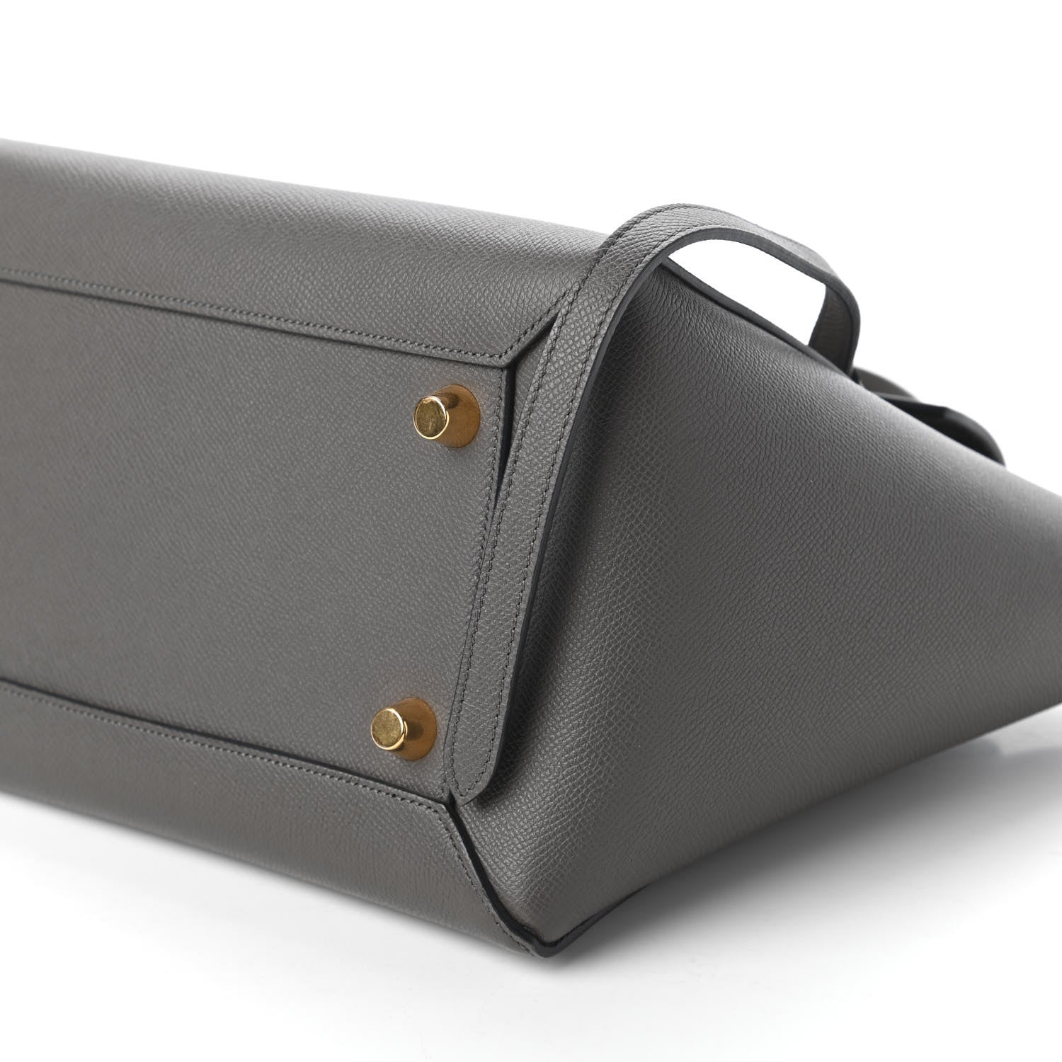 Celine Grained Calfskin Small Belt Bag Grey 7 of 9