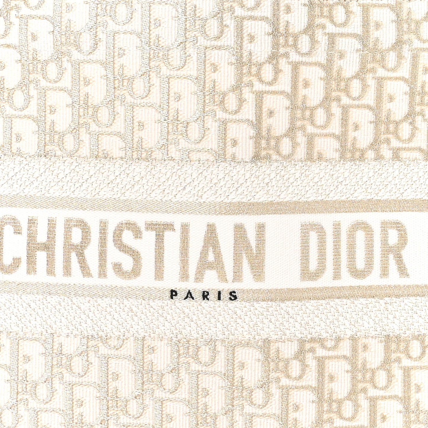 Oblique Medium Book Tote Gold Multicolor