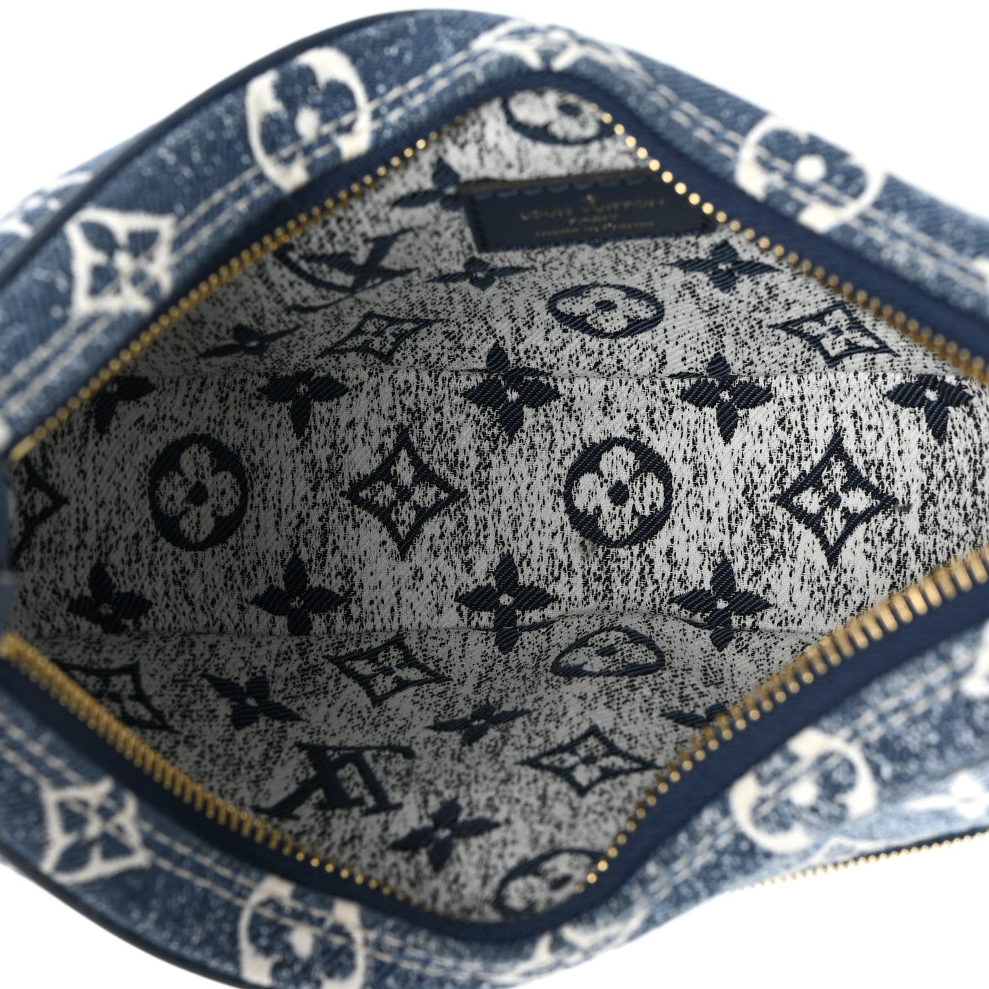 Monogram Jacquard Denim Loop Bleu