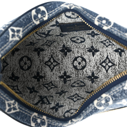 Louis Vuitton Monogram Jacquard Denim Loop Bleu 5 of 7