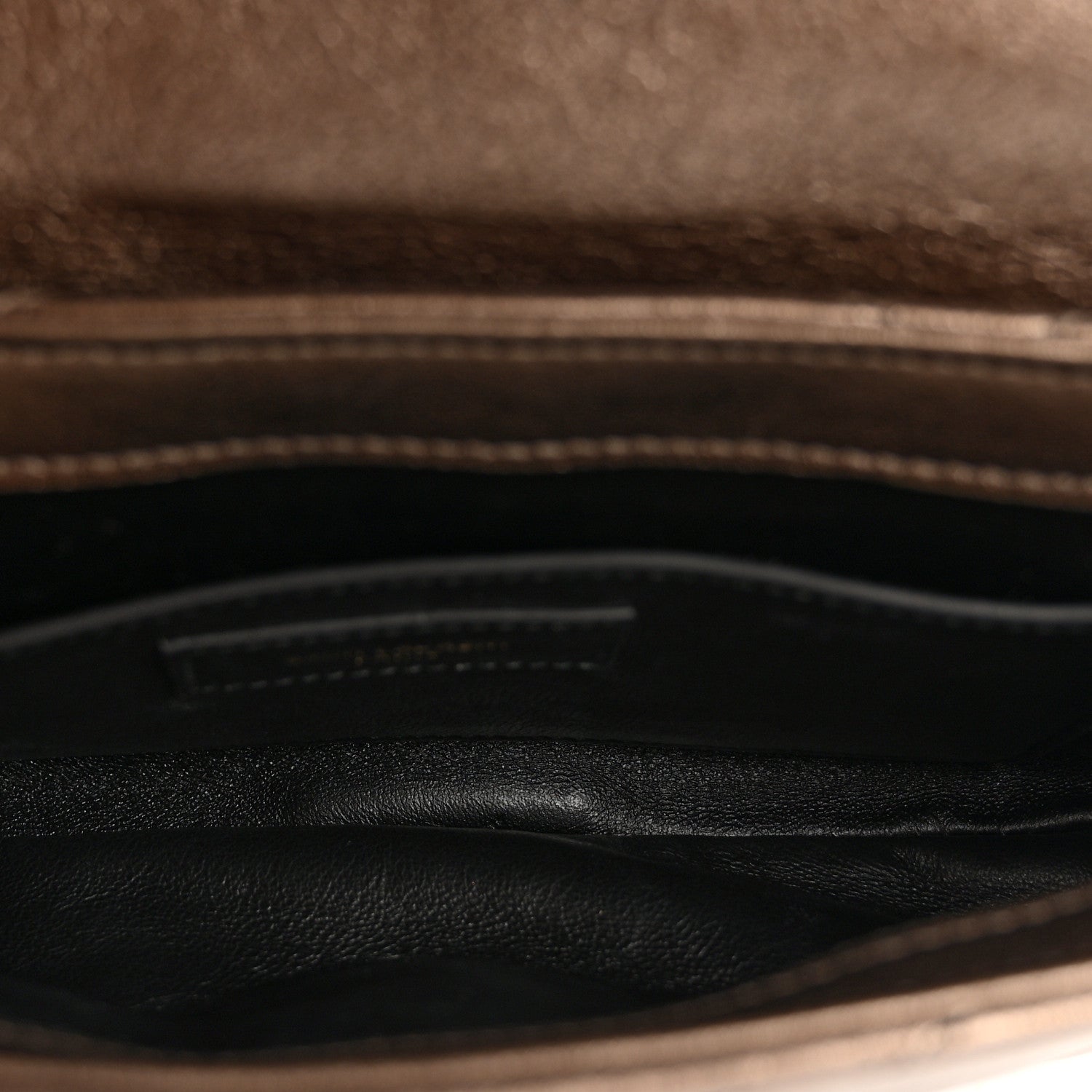 Saint Laurent Lambskin Quilted Le 57 Diamond Shoulder Bag Piombo 5 of 10