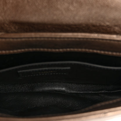 Saint Laurent Lambskin Quilted Le 57 Diamond Shoulder Bag Piombo 5 of 10