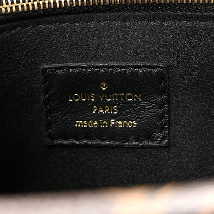 Louis Vuitton Grained Calfskin Monogram Double V Black 6 of 9