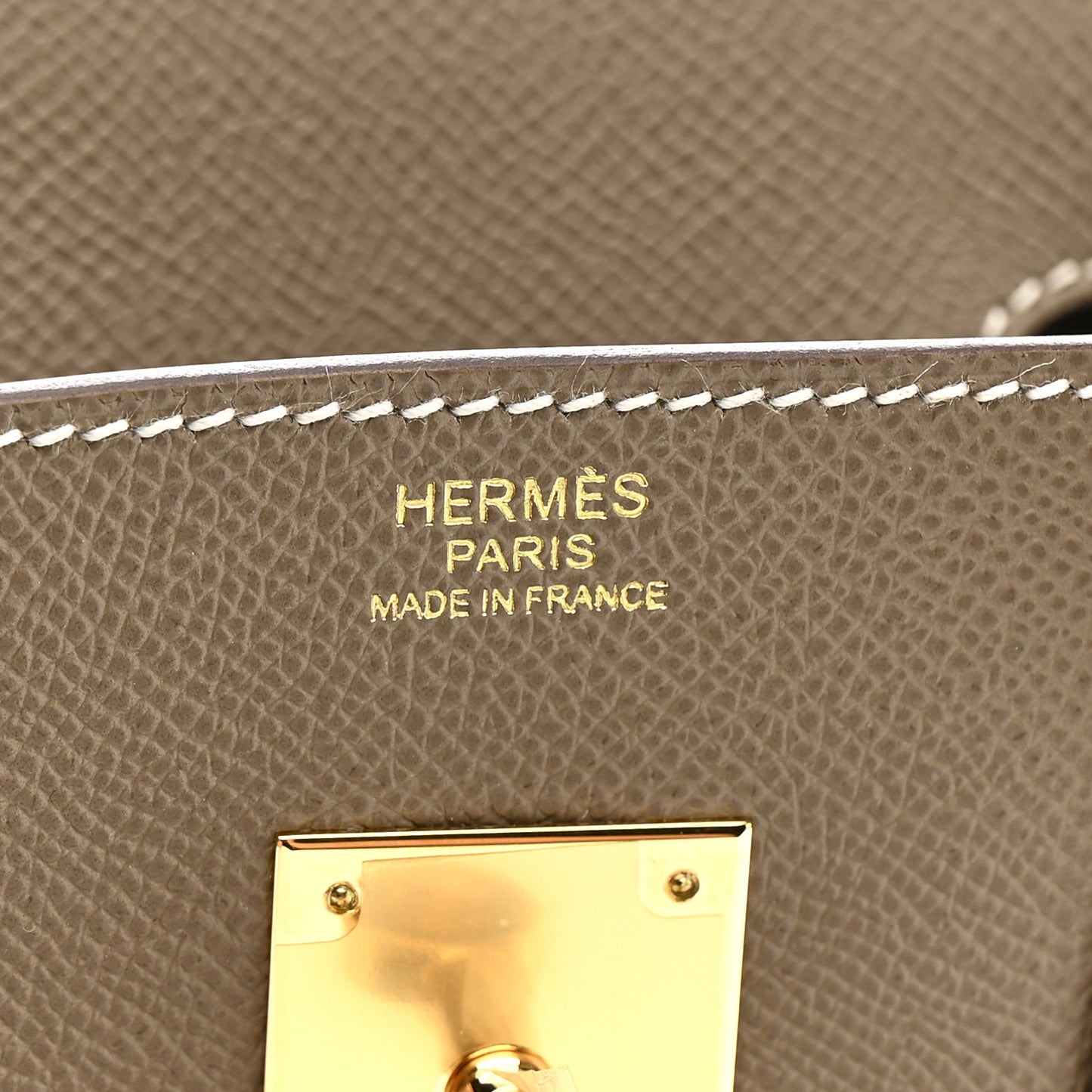 Epsom Birkin 30 Etoupe