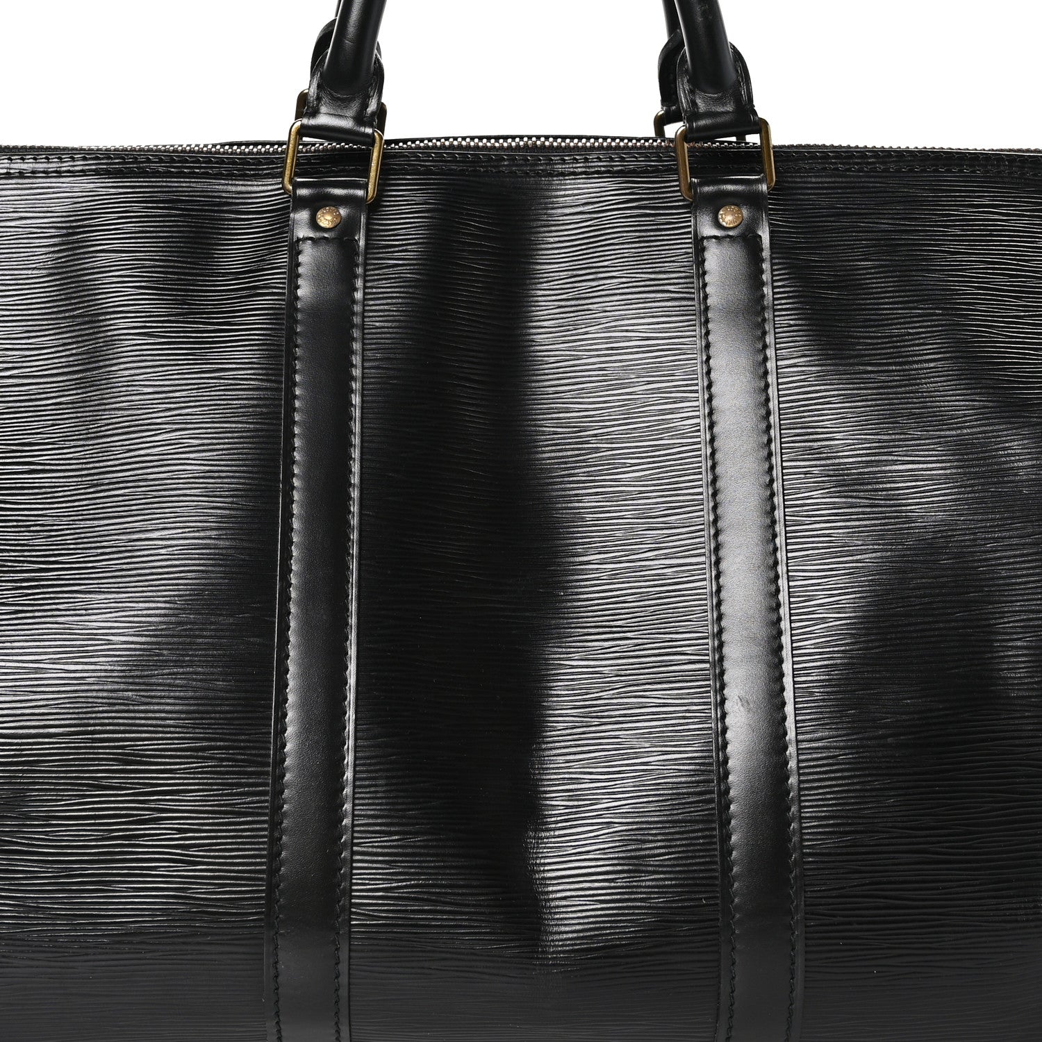 Louis Vuitton Epi Keepall 50 Black 7 of 12