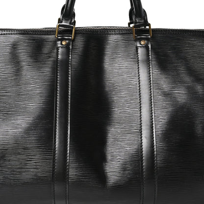 Louis Vuitton Epi Keepall 50 Black 7 of 12