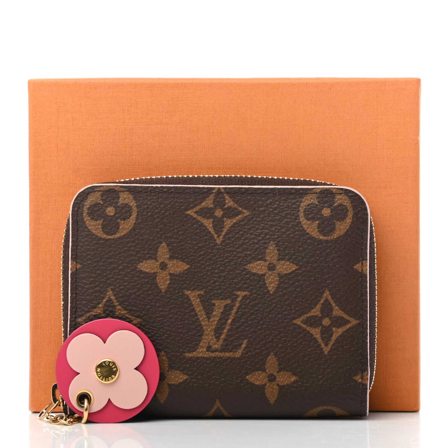 Monogram Bloom Flower Zippy Coin Purse