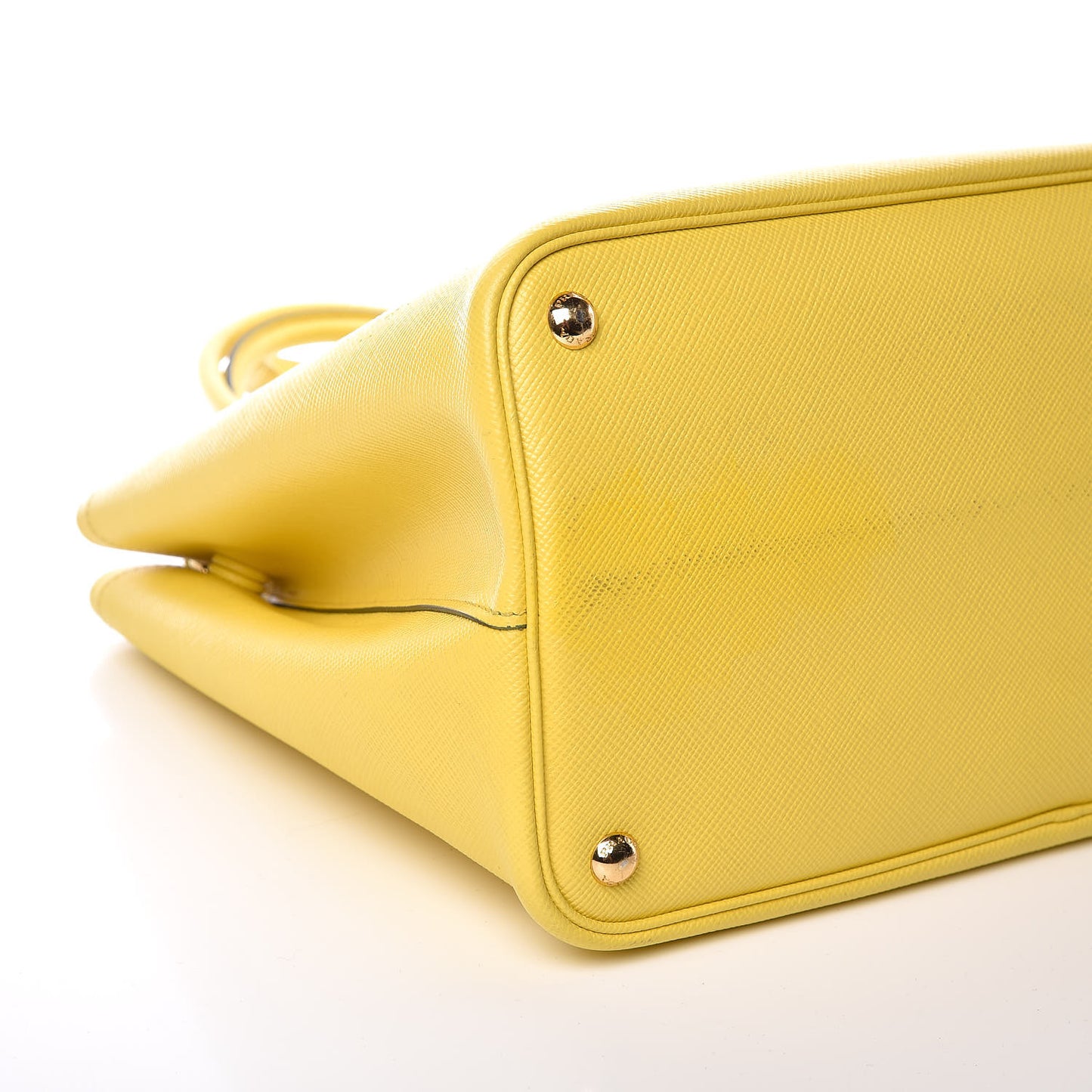 Saffiano Cuir Large Double Bag Girasole
