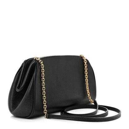 Salvatore Ferragamo Calfskin Small Gancini Crossbody Black 3 of 10