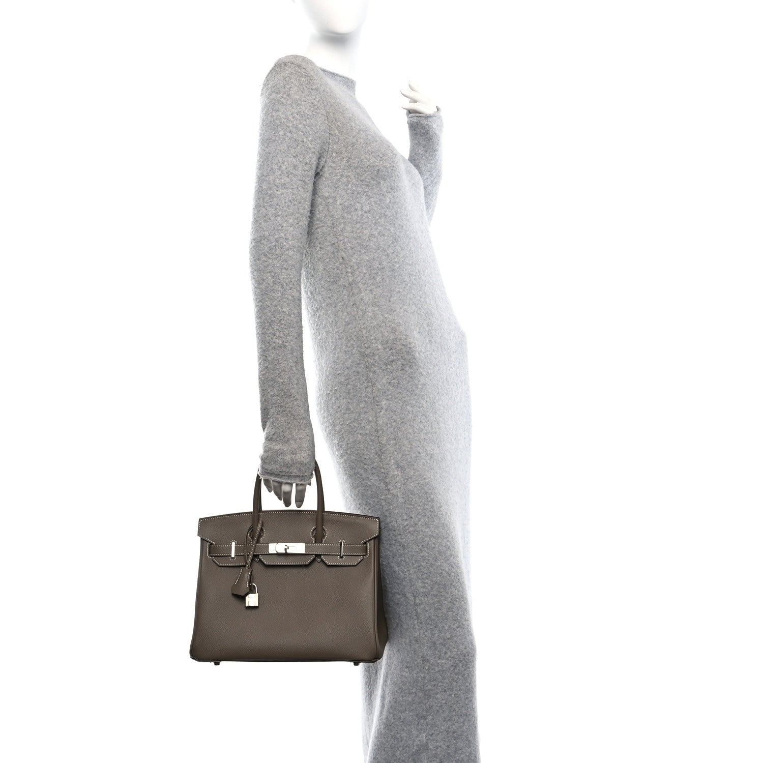 Hermes Epsom Birkin 30 Etoupe 3 of 10
