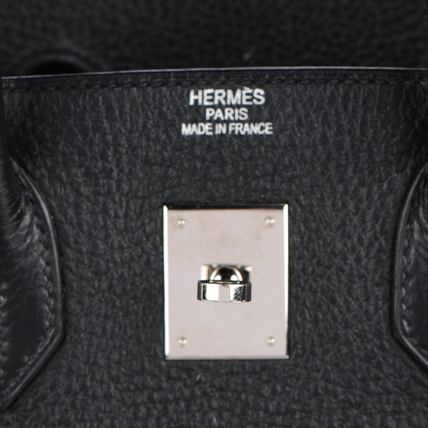 Taurillon Clemence Birkin 35 Black