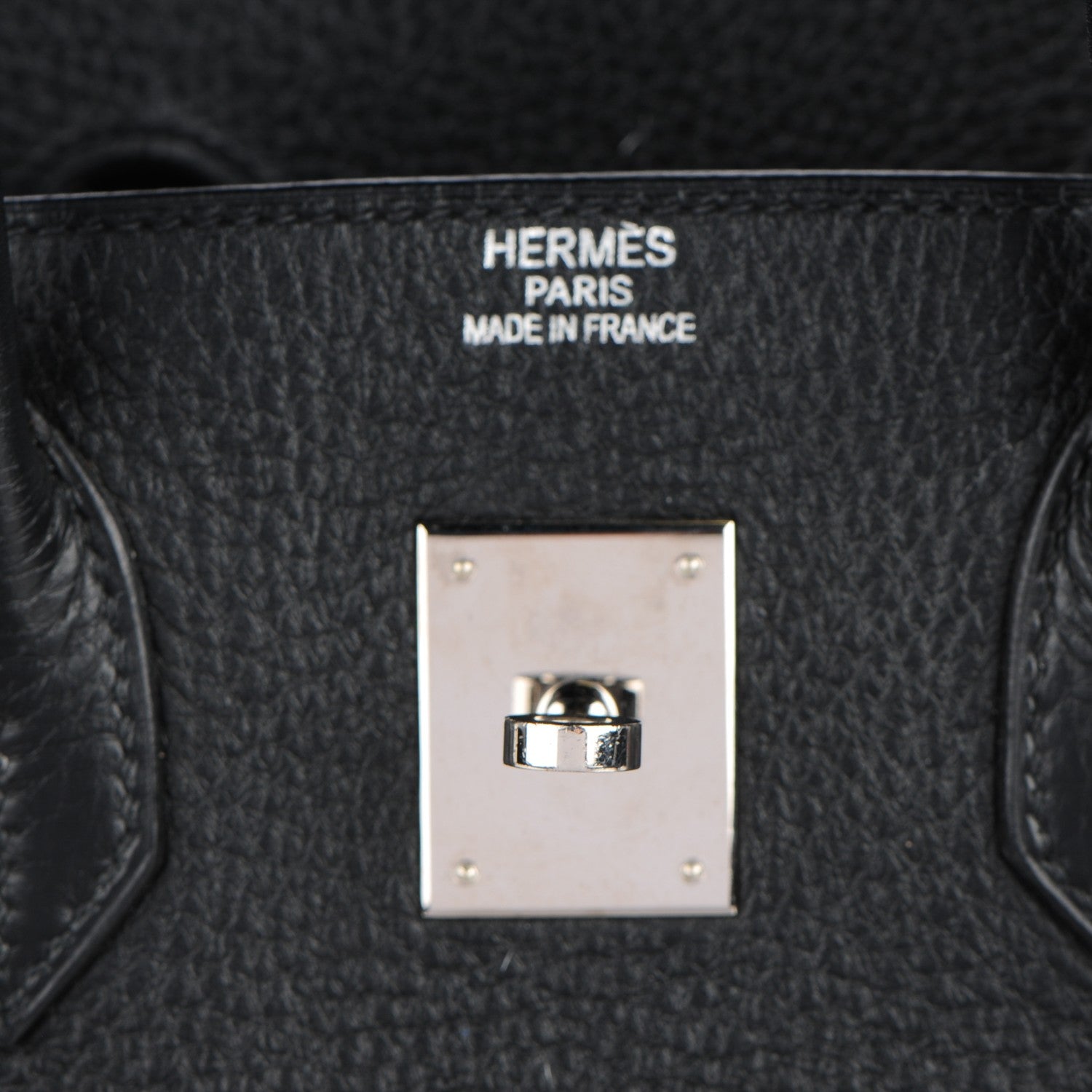 Hermes Taurillon Clemence Birkin 35 Black 11 of 24