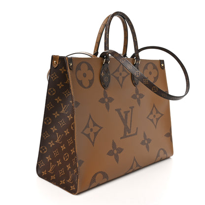 Louis Vuitton Reverse Monogram Giant Onthego GM 3 of 9