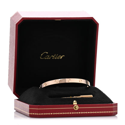 Cartier 18K Pink Gold LOVE Bracelet 20 7 of 7