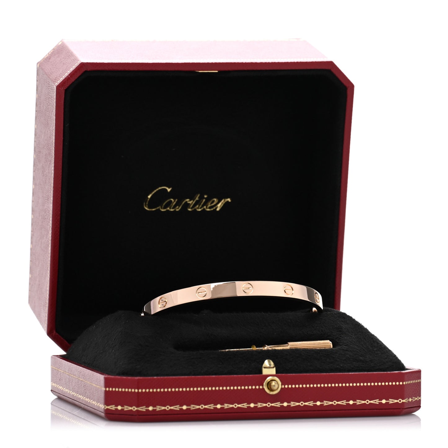 18K Pink Gold LOVE Bracelet 20
