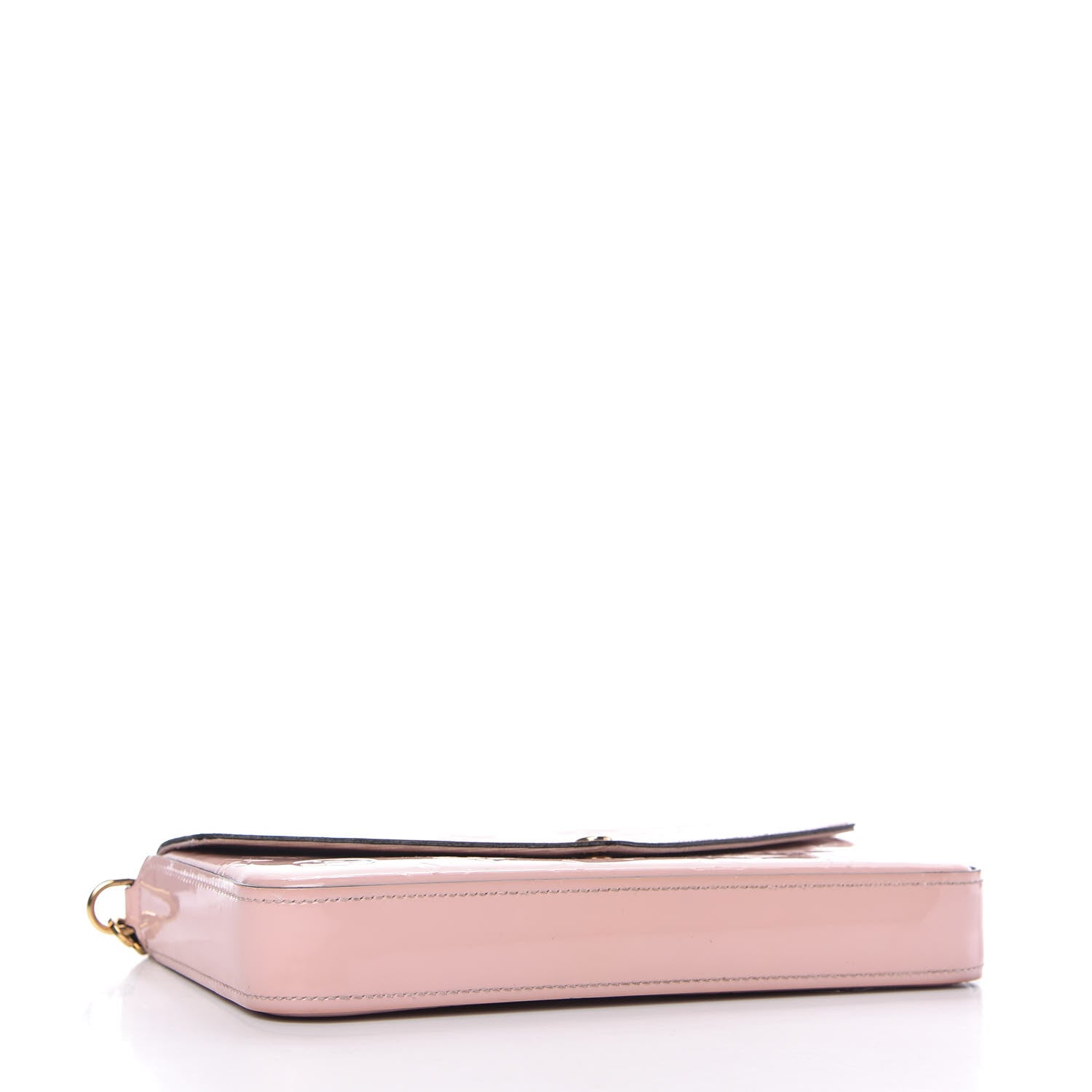 Louis Vuitton Vernis Felicie Chain Wallet Rose Ballerine 4 of 9