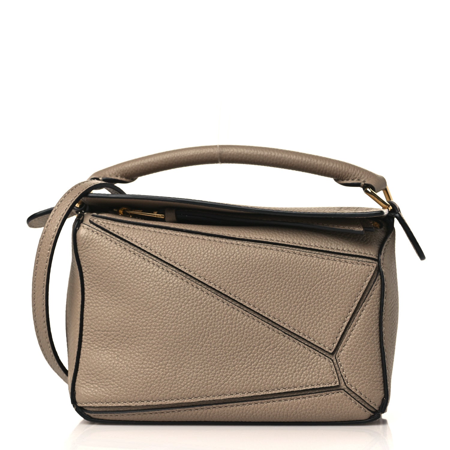 Loewe Calfskin Mini Puzzle Bag Sand 1 of 8