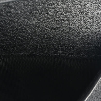 Christian Dior Lambskin Cannage Small Lady Dior Flap Card Holder Black 7 of 9