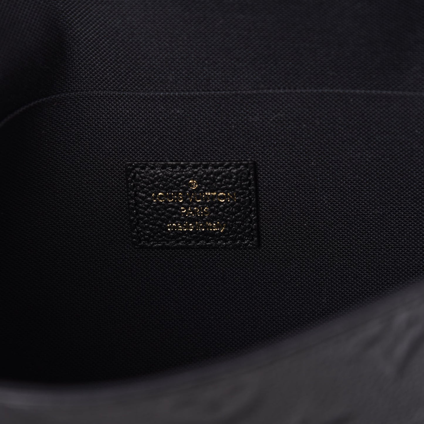 Empreinte Pochette Felicie Chain Wallet Black