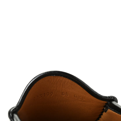 Gucci Goatskin Mens Horsebit Slippers 8.5 Black 10 of 10