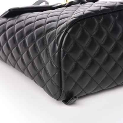 Chanel Lambskin Quilted Large Urban Spirit Backpack Black 8 of 11