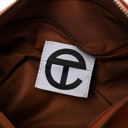 Telfar Vegan Leather Medium Duffle Brown 6 of 9