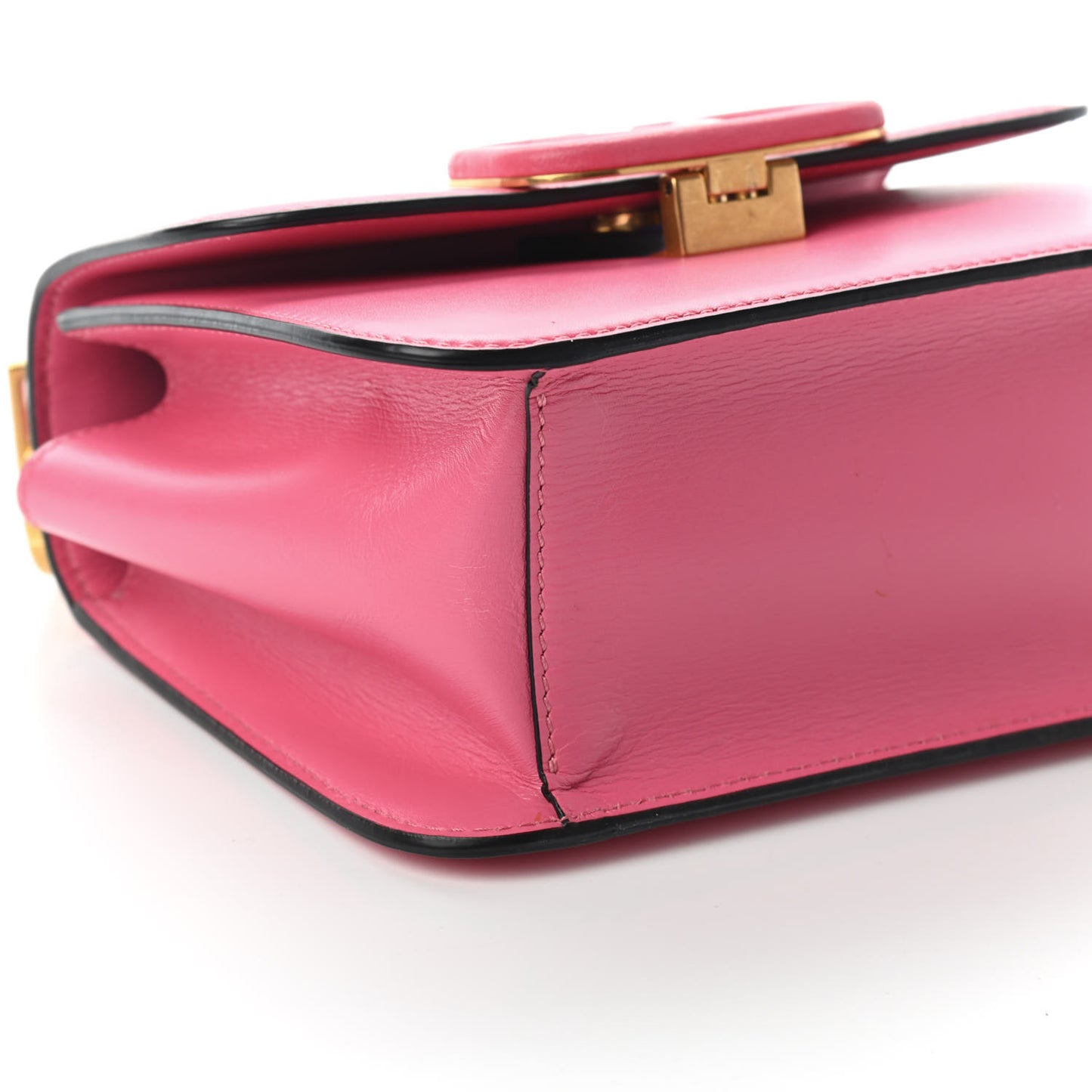 Smooth Calfskin Small VSling Shoulder Bag Pink