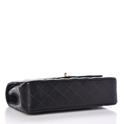 Chanel Caviar Quilted Medium Double Flap Black 4 of 8