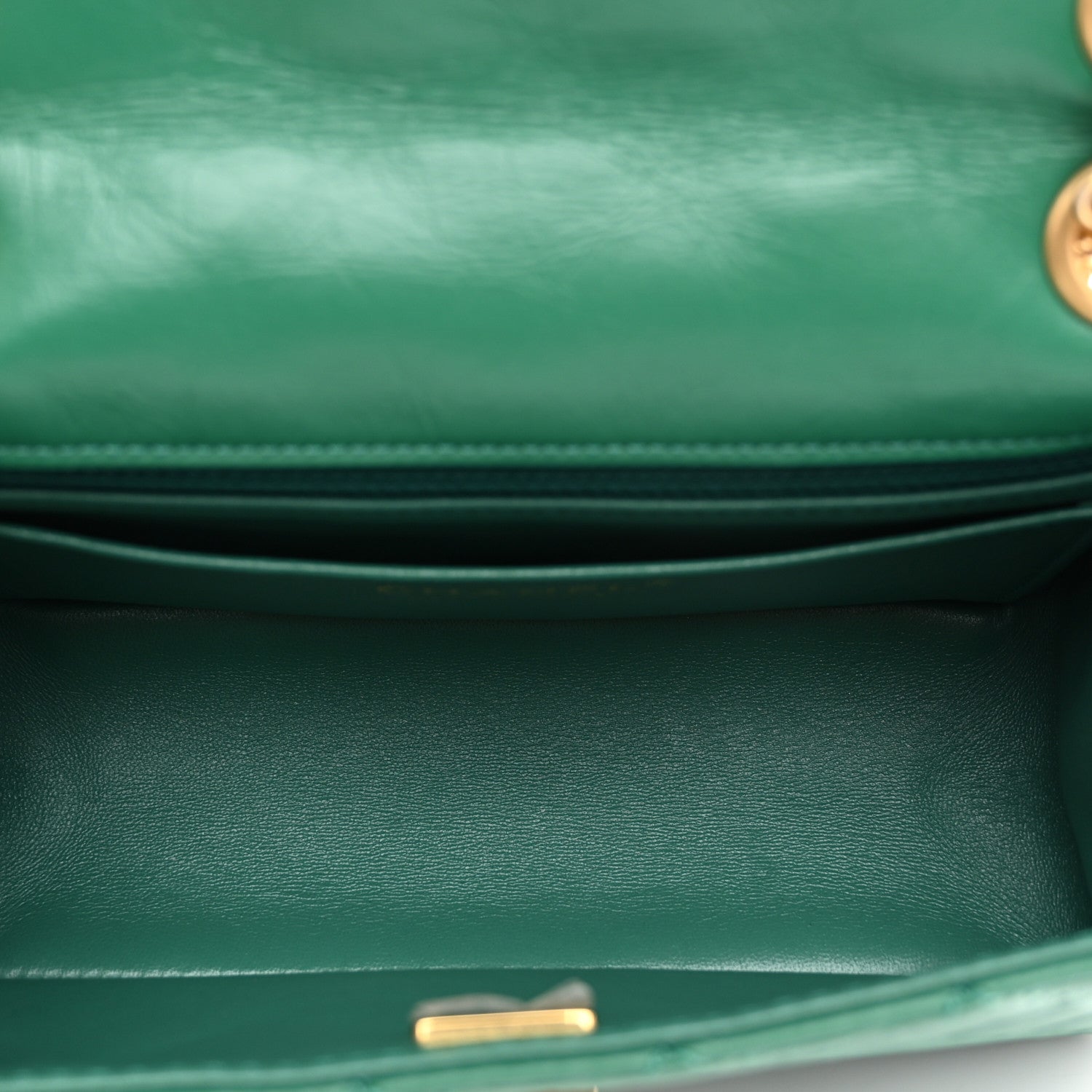 Chanel Aged Calfskin Quilted 2.55 Reissue Mini Flap Green 5 of 10