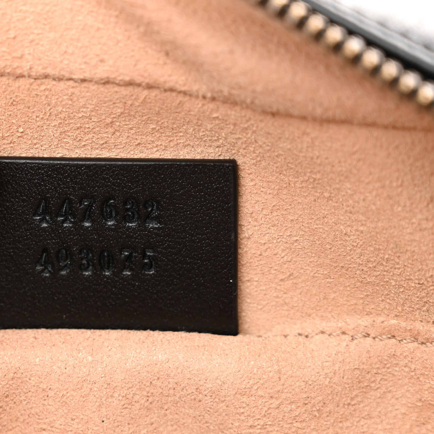 Calfskin Matelasse Small GG Marmont Chain Shoulder Bag Black