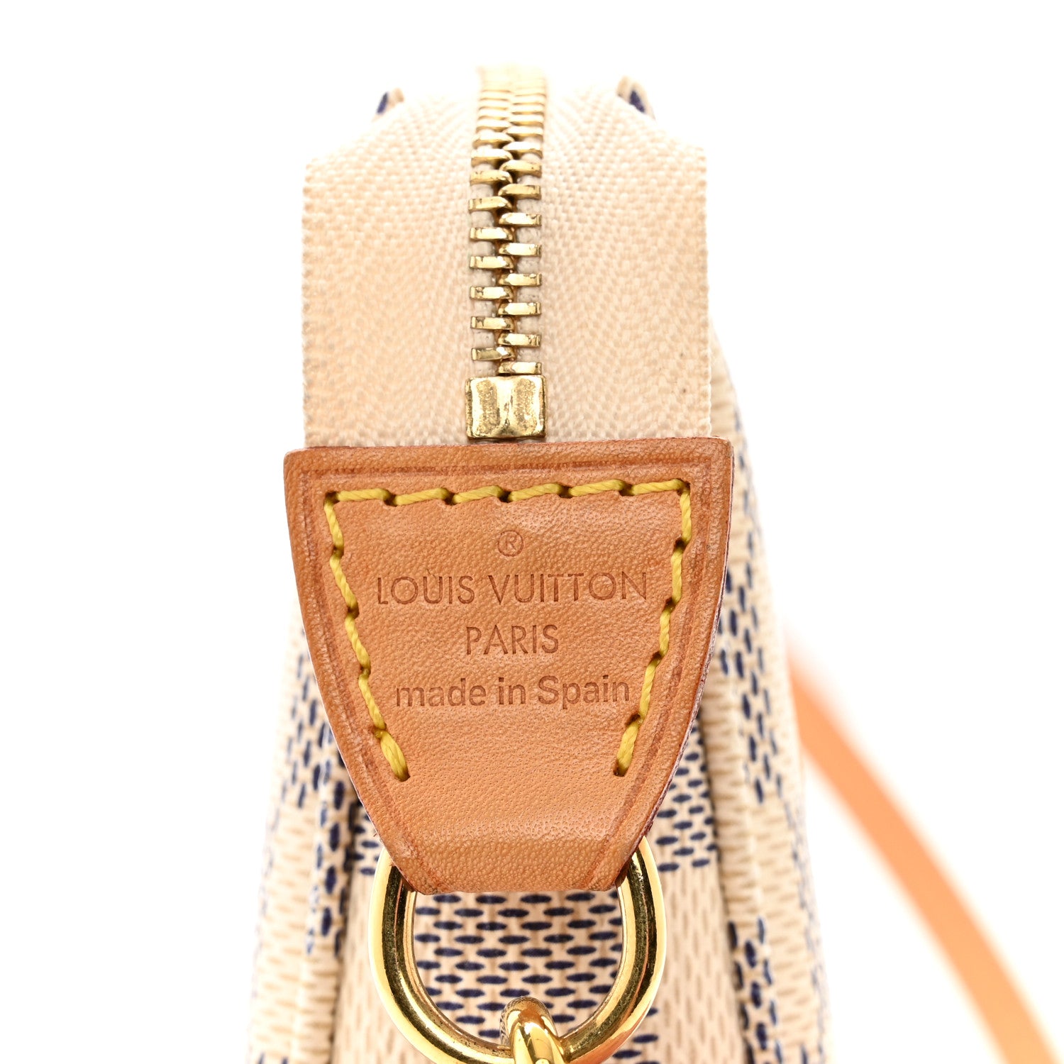 Louis Vuitton Damier Azur Pochette Accessories NM 7 of 9