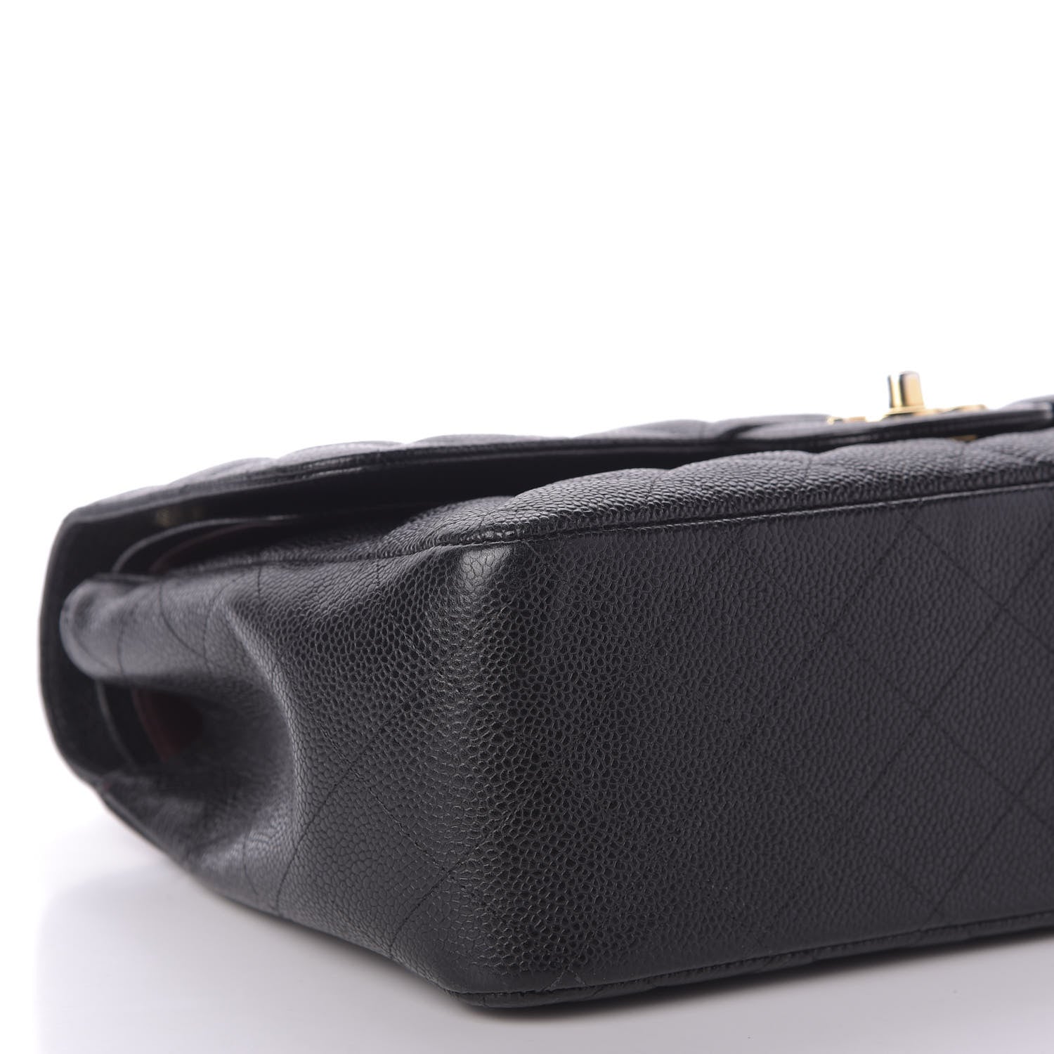 Chanel Caviar Quilted Jumbo Double Flap Black 6 of 10