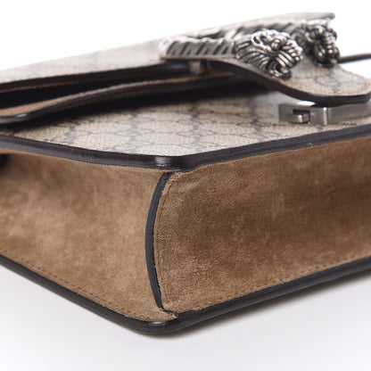 Gucci GG Supreme Monogram Mini Dionysus Shoulder Bag Taupe 9 of 12