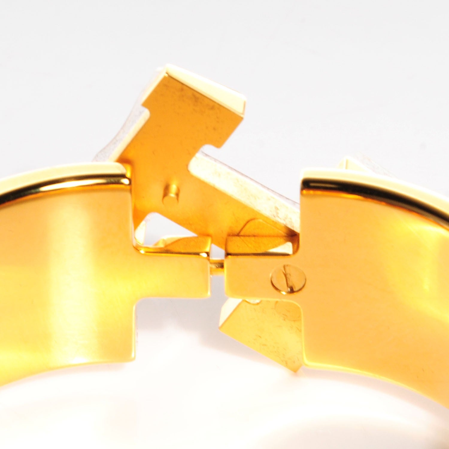 Hermes Enamel Wide Clic Clac H Bracelet PM Black 4 of 6