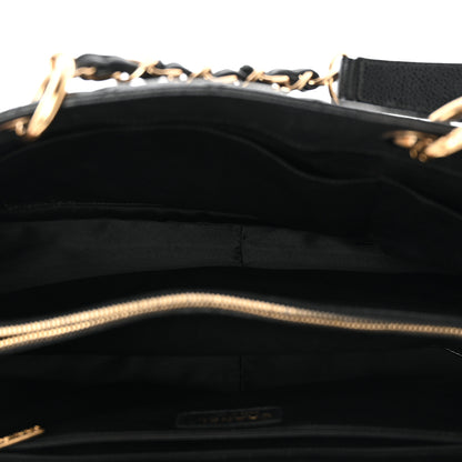 Chanel Caviar Quilted XL Grand Shopping Tote GST Black 5 of 12