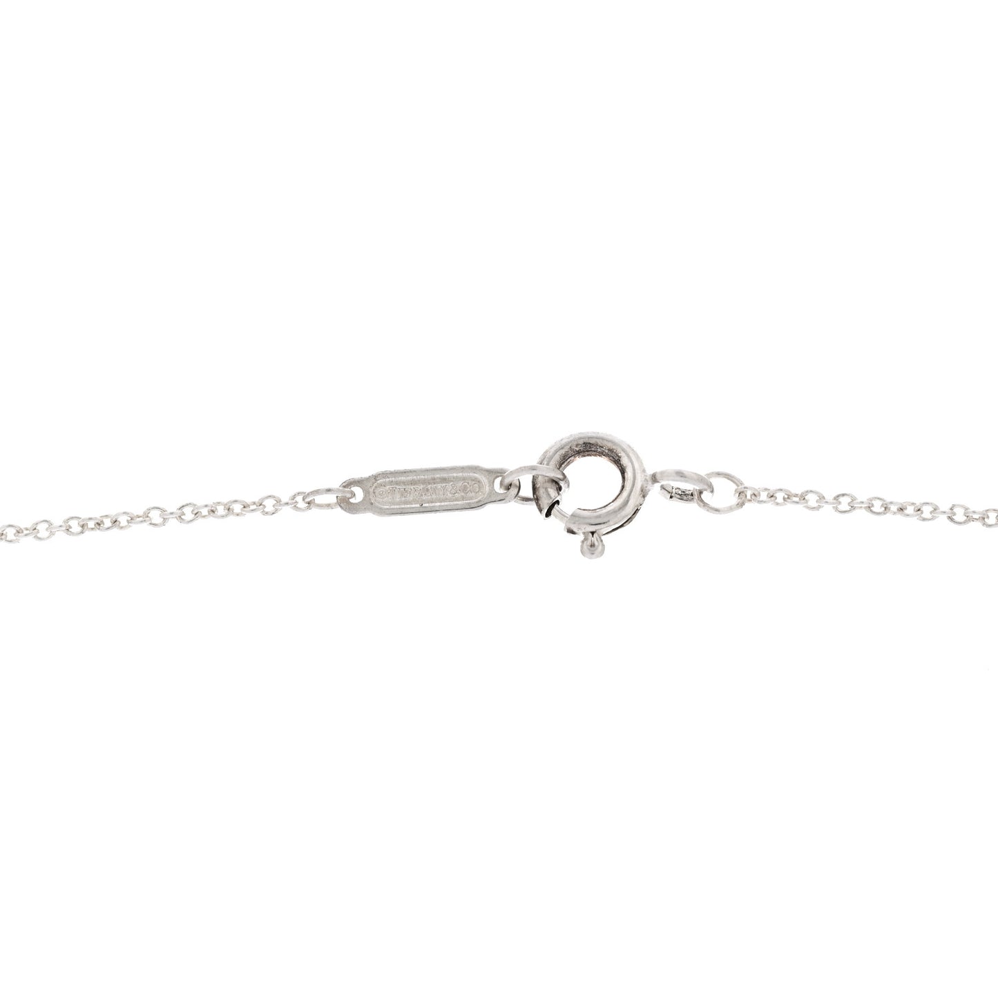 Sterling Silver Diamond Small Daisy Key Pendant Necklace