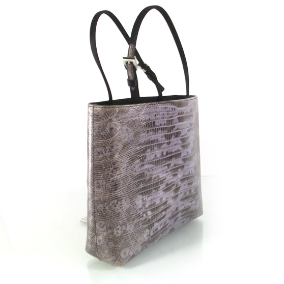 Prada Karung Handbag Purple 3 of 9