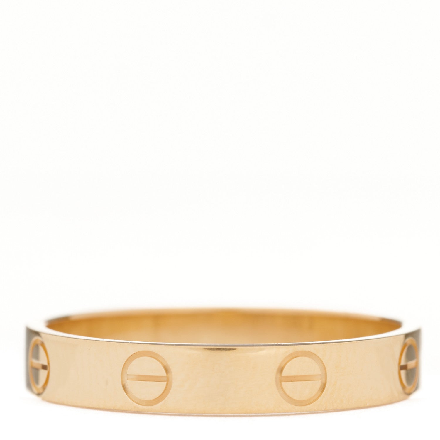 Cartier 18K Yellow Gold 3.5mm LOVE Wedding Band Ring 59 8.75 2 of 4