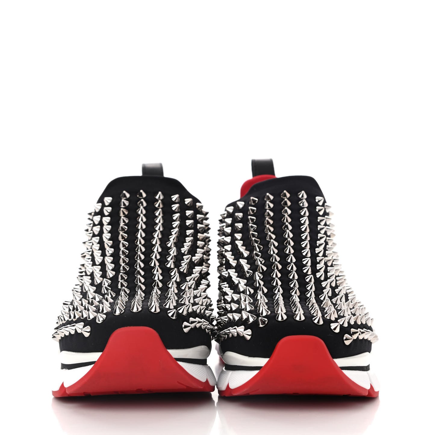 Neoprene Spike Sock Donna Flat Sneakers 39.5 Black