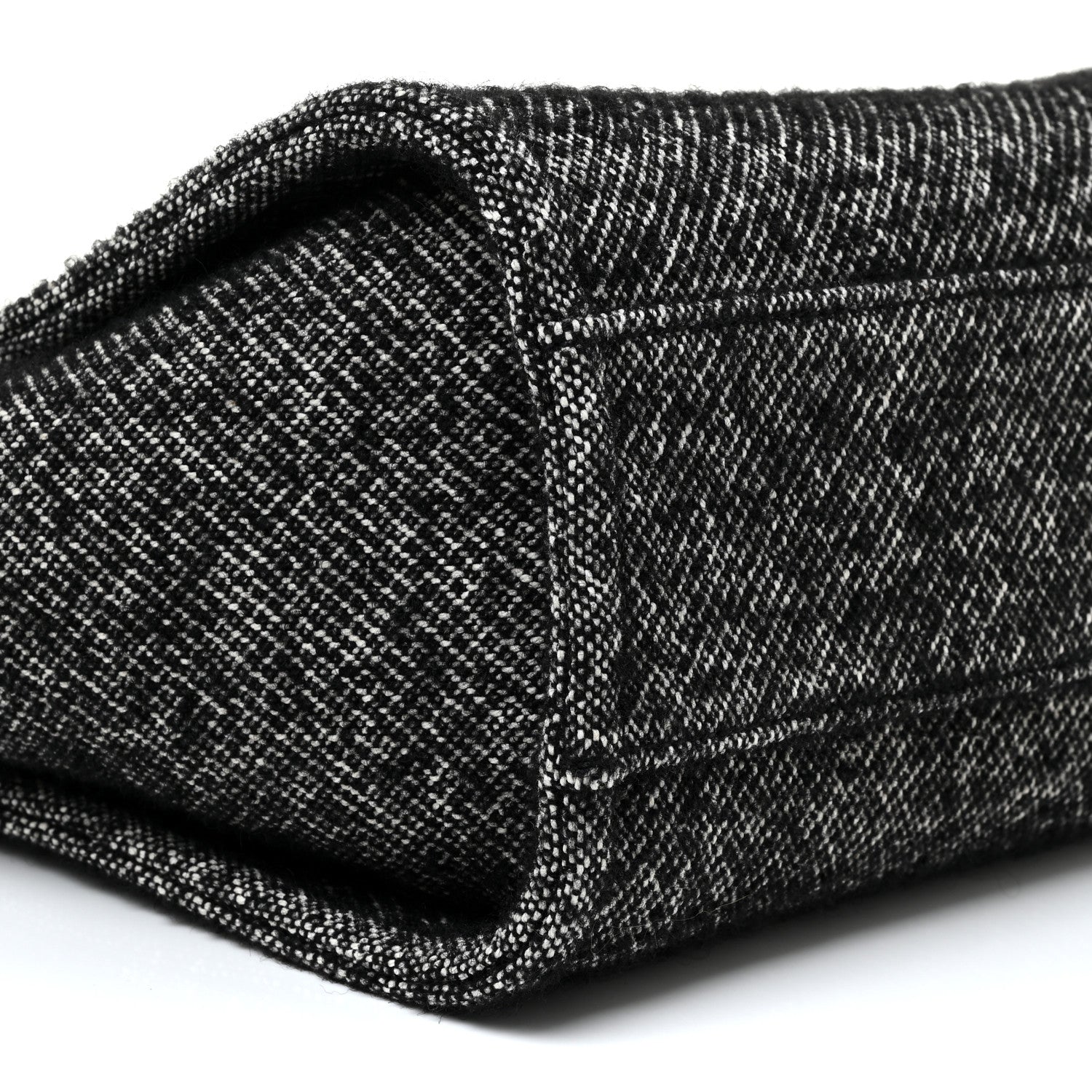 Chanel Mixed Fibers Small Deauville Tote Black 9 of 10