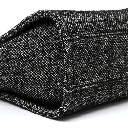 Chanel Mixed Fibers Small Deauville Tote Black 9 of 10