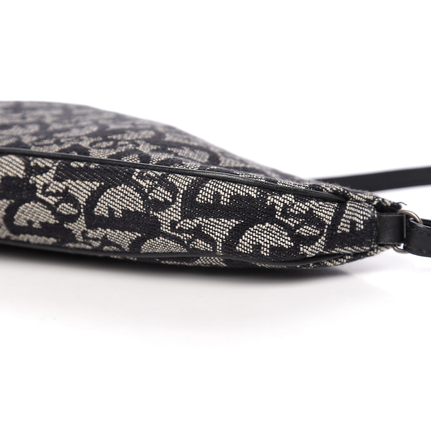 Monogram Mini Saddle Pochette Black