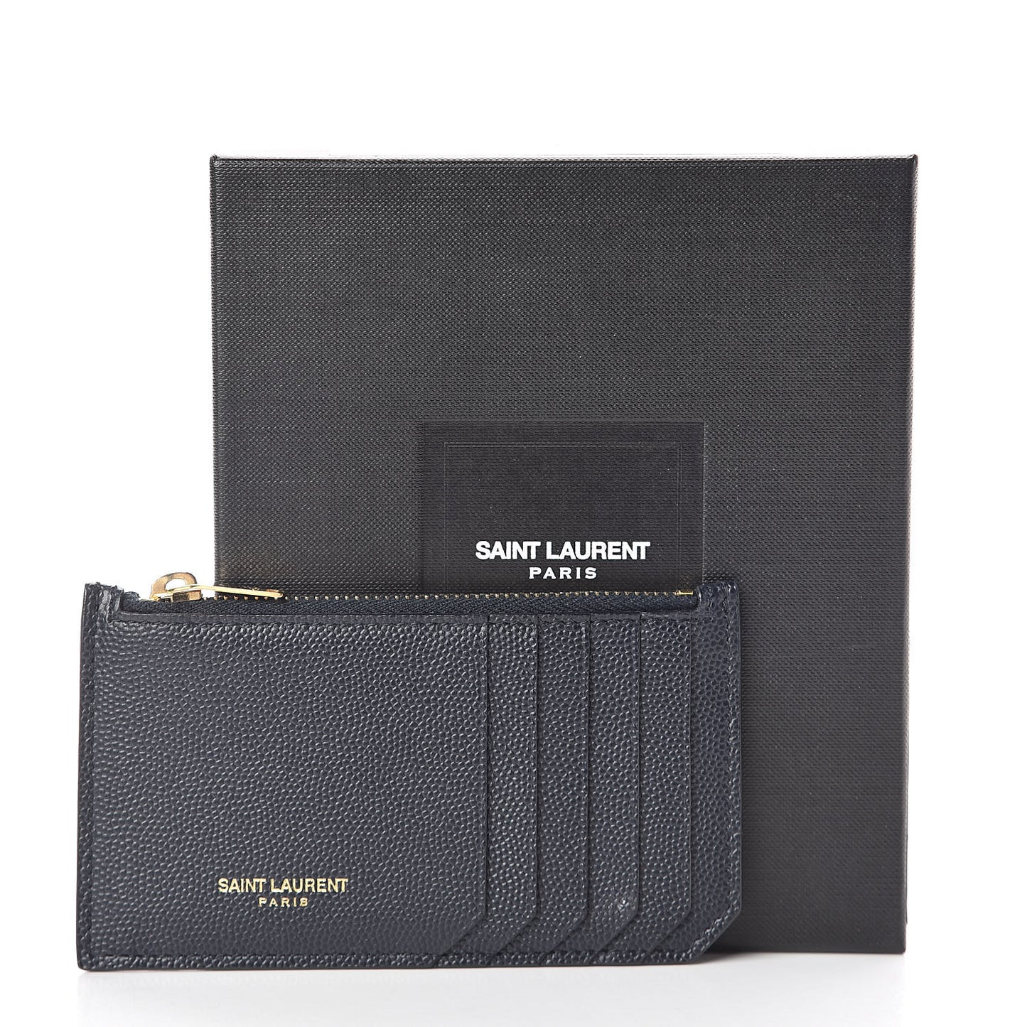 Grain de Poudre 5 Fragments Zip Pouch Card Holder Marine