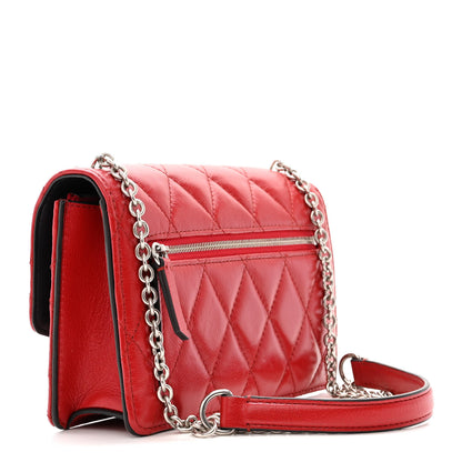 Mulberry Shiny Buffalo Quilted Darley Shoulder Bag Red 3 of 13