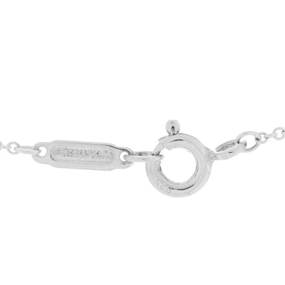 Tiffany Sterling Silver Small Bow Pendant Necklace 5 of 6