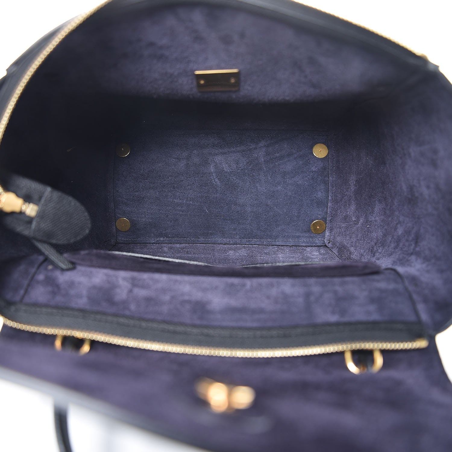 Celine Grained Calfskin Mini Belt Bag Black 6 of 11