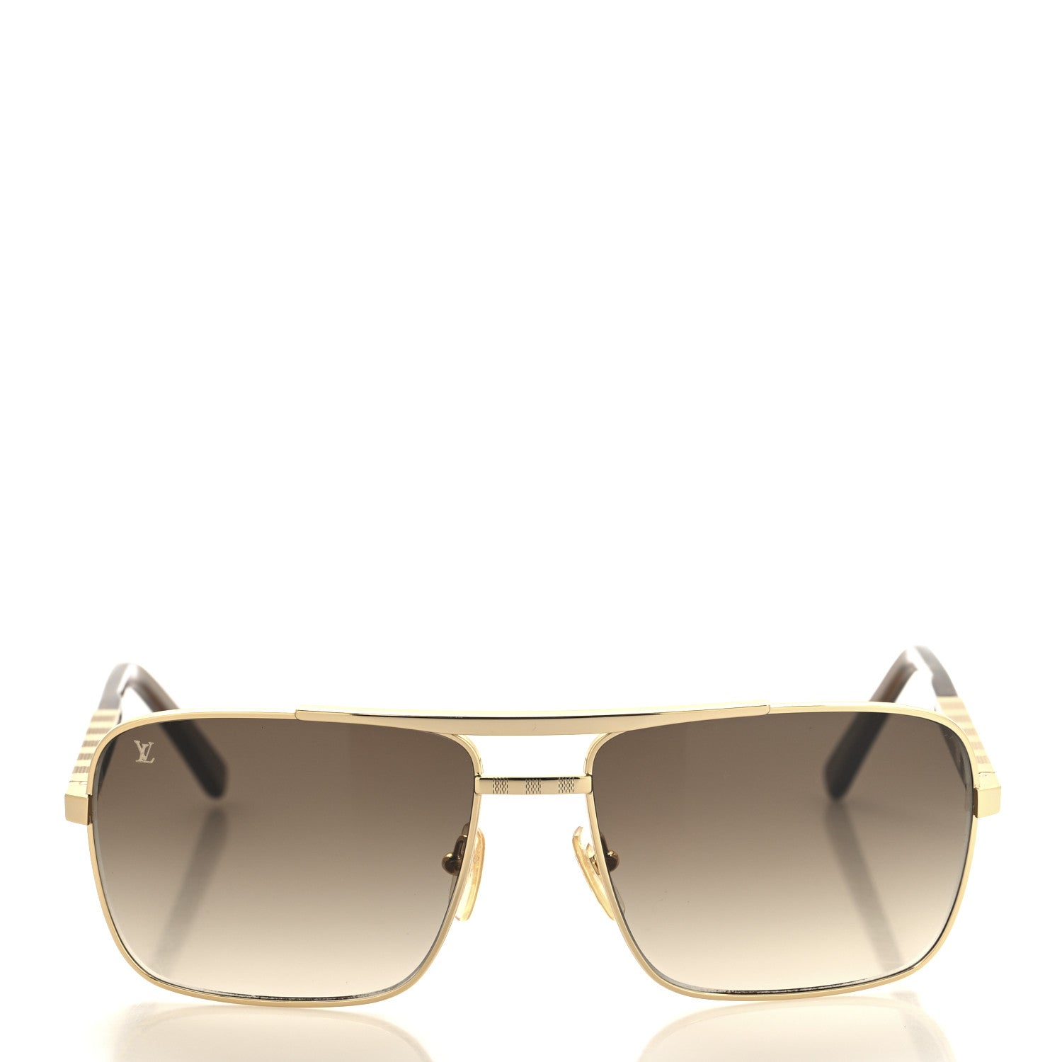 Louis Vuitton Attitude Sunglasses Z0259U Gold 2 of 8
