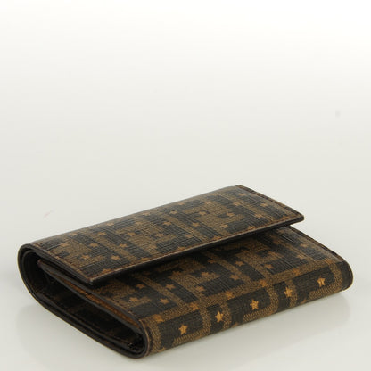 Fendi Zucca Stars Compact Wallet Tobacco 4 of 7